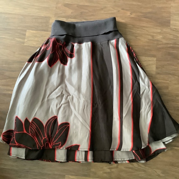 DEPT multicolored A- line midi skirt - Picture 2 of 12